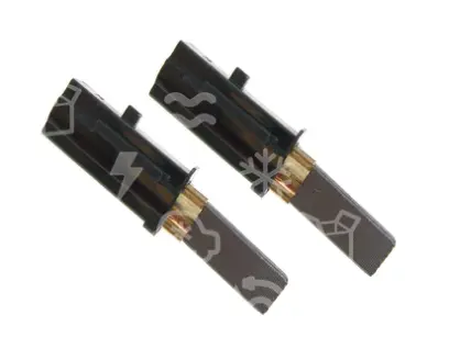 uhlík v pouzdru 6,5 x 11 x 30 mm, (pár), MIELE, org. kód: 2830480